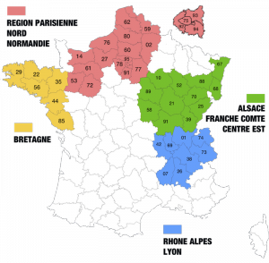 Tournées livraison en France - vins AOC Bergerac du Domaine du Siorac