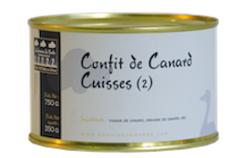 produits du terroir - 2 cuisses de canard confit