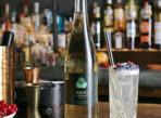 cocktail Walnut Gin Fizz